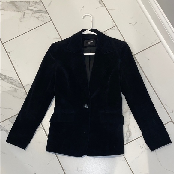 Express Jackets & Blazers - Express Midnight Black Women's Blazer